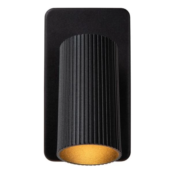 Lucide CLUBS - Bedside lamp / Wall light - 1xGU10 - Black - detail 1